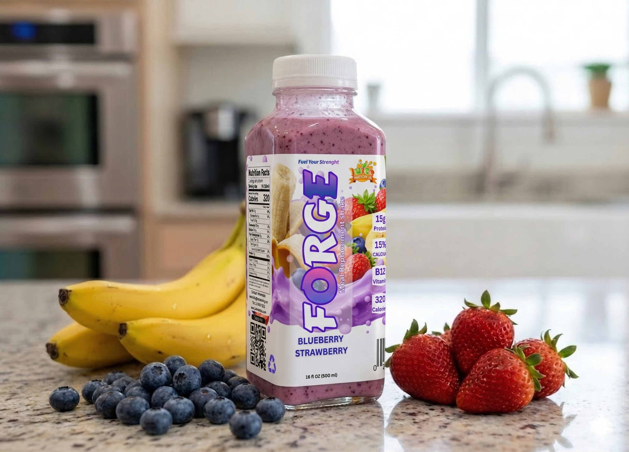 FORGE Blueberry Strawberry Meal Replacement Shake